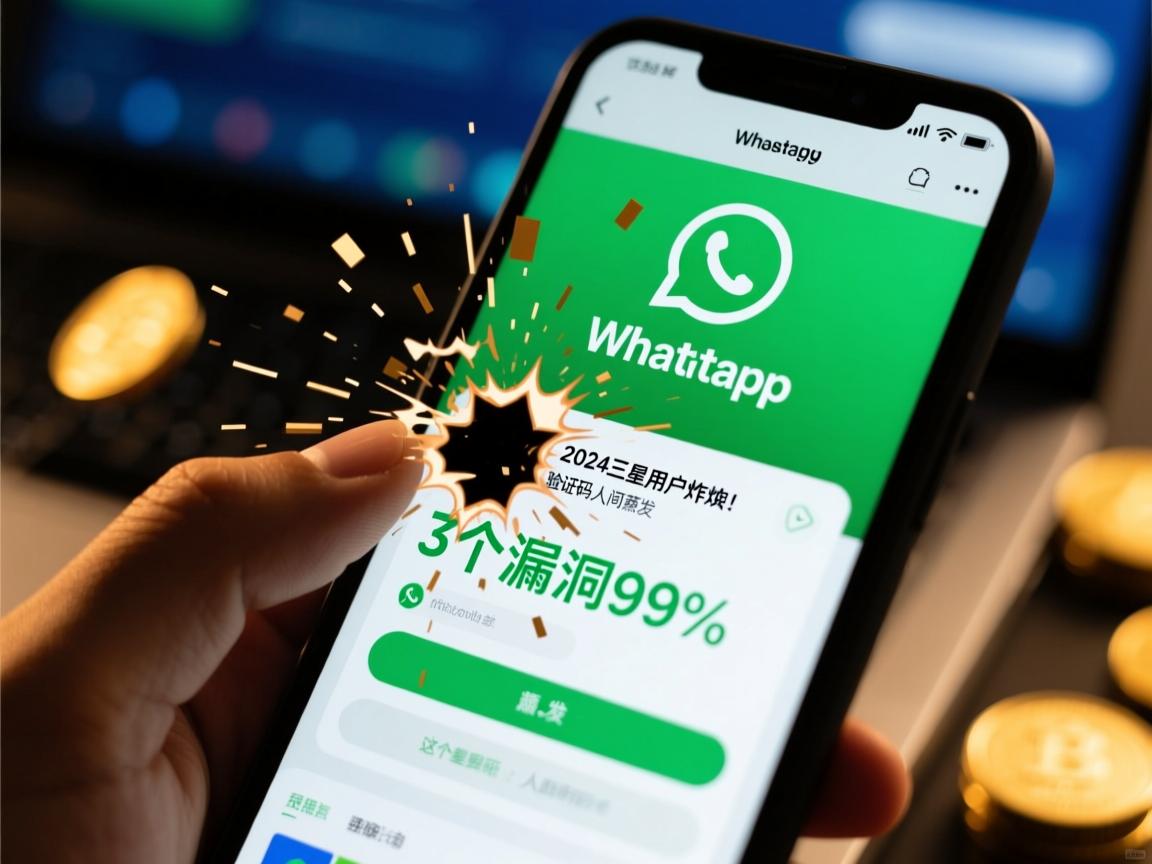 2024三星用户炸锅!WhatsApp验证码人间蒸发,这3个漏洞99%人中招