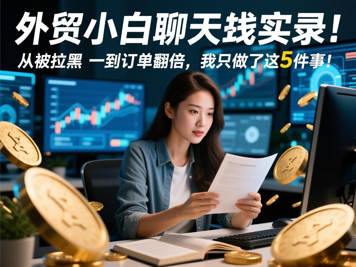 外贸小白聊天翻车实录，从被拉黑到订单翻倍，我只做了这5件事！