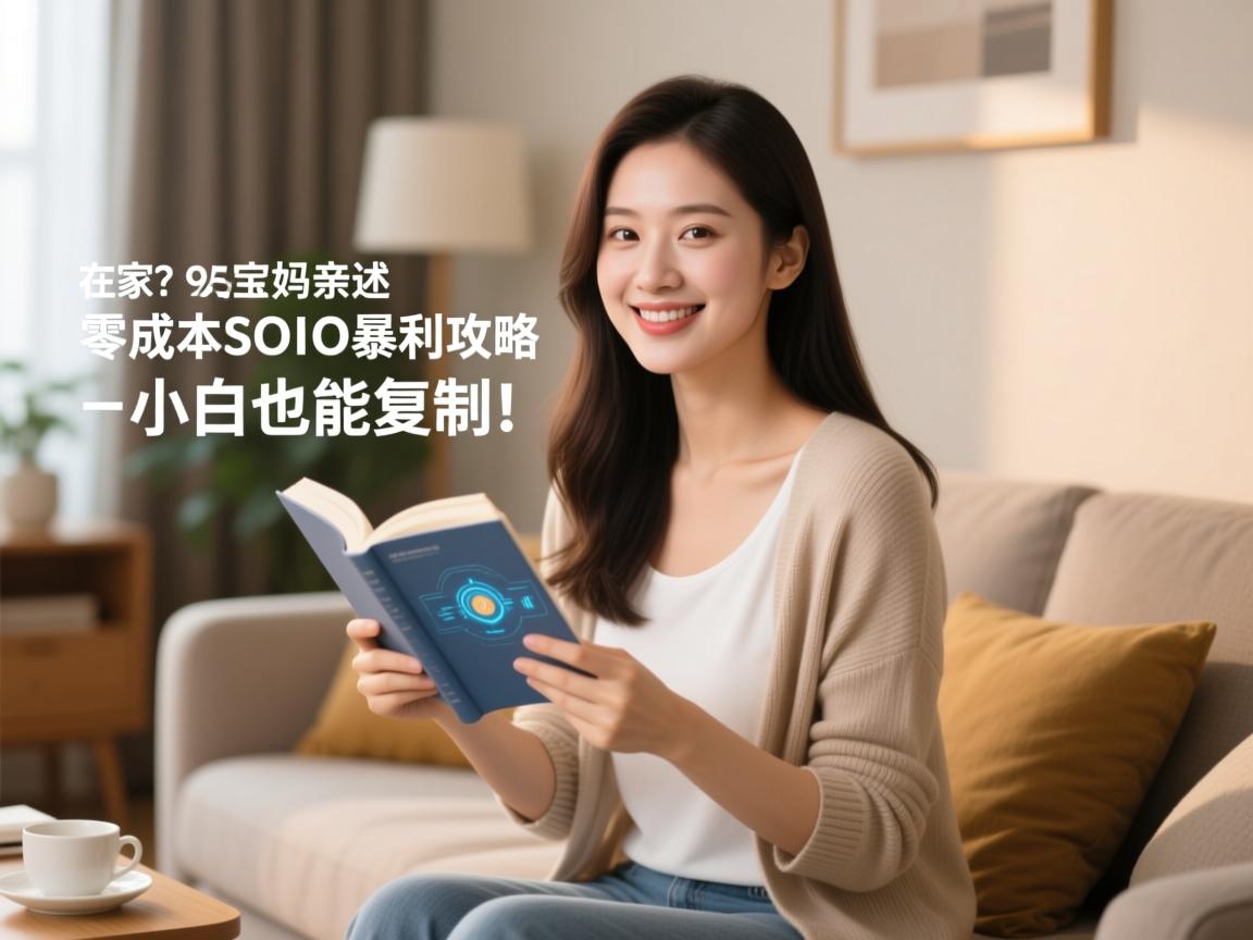 在家做外贸月入十万？95后宝妈亲述，零成本SOHO暴利攻略，小白也能复制！