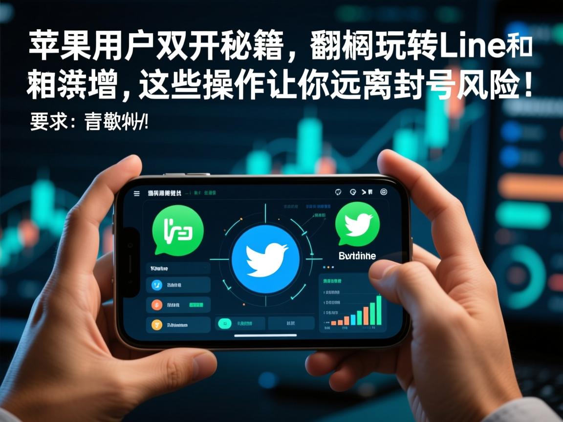 苹果用户双开秘籍,翻墙玩转Line和推特,这些操作让你远离封号风险!