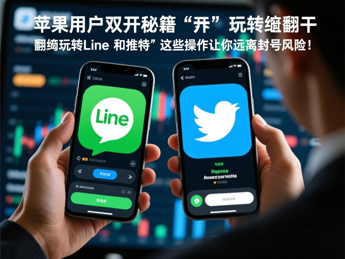 苹果用户双开秘籍,翻墙玩转Line和推特,这些操作让你远离封号风险!