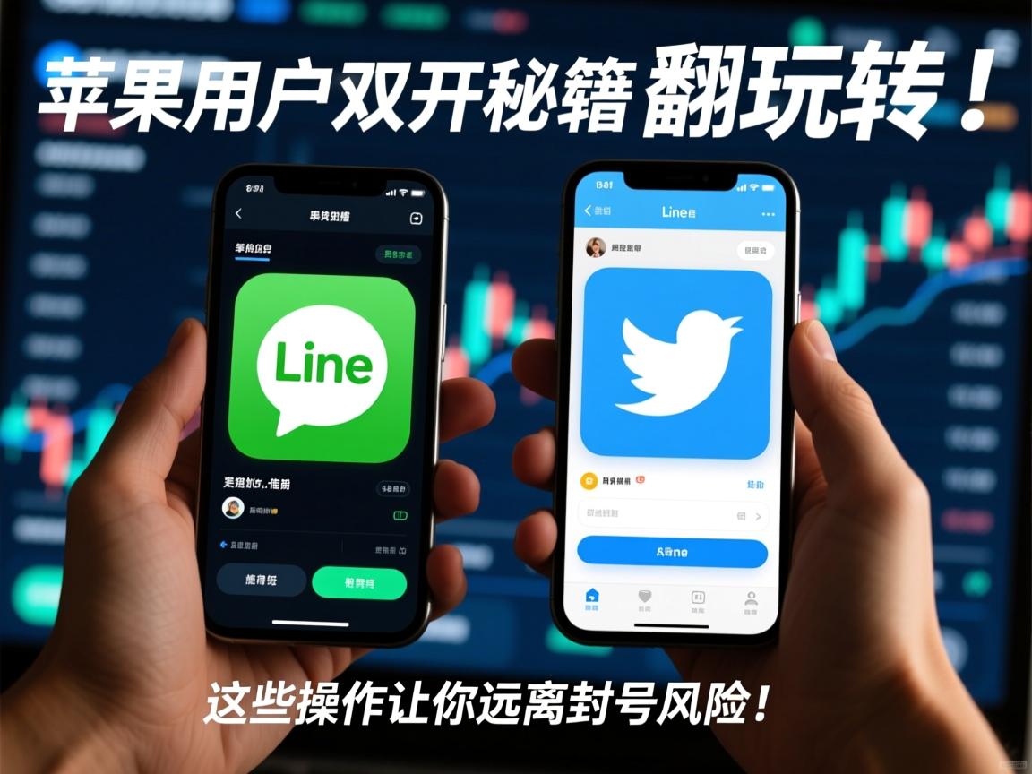 苹果用户双开秘籍,翻墙玩转Line和推特,这些操作让你远离封号风险!