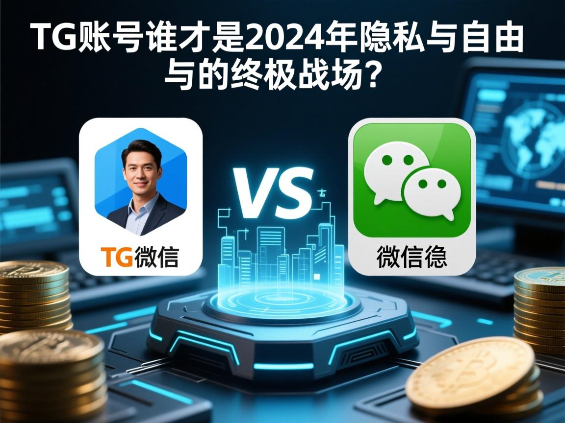 TG账号与微信对比,谁才是2024年隐私与自由的终极战场?