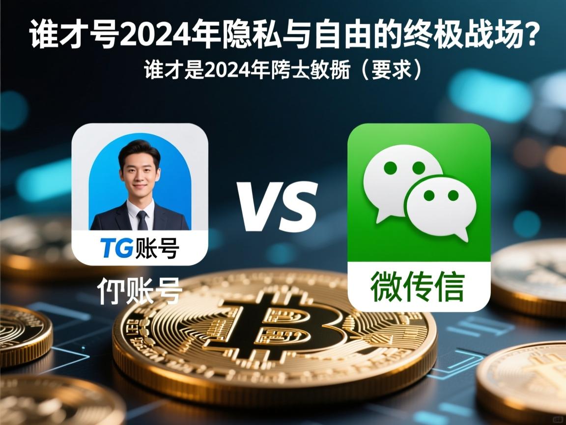 TG账号与微信对比,谁才是2024年隐私与自由的终极战场?