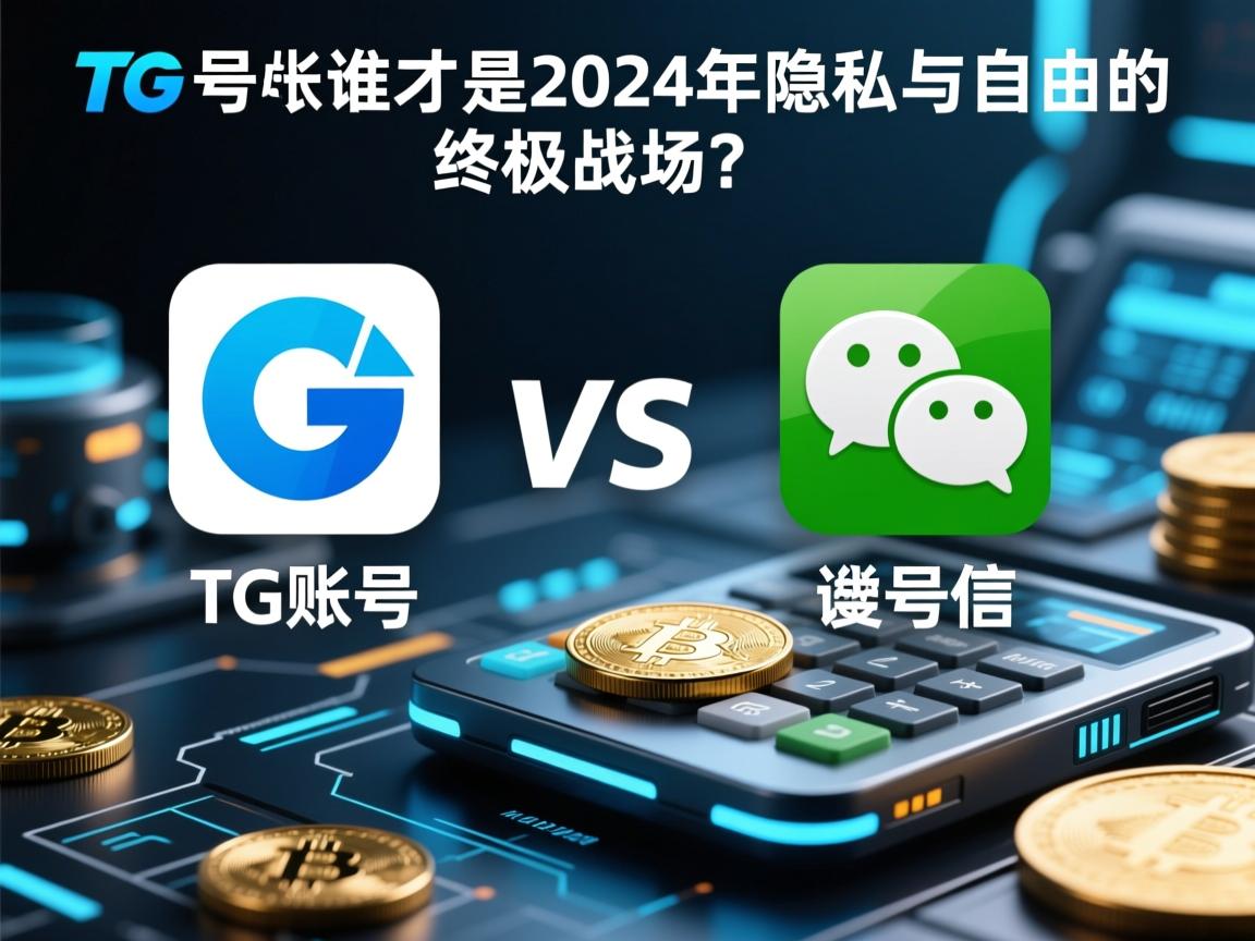 TG账号与微信对比,谁才是2024年隐私与自由的终极战场?
