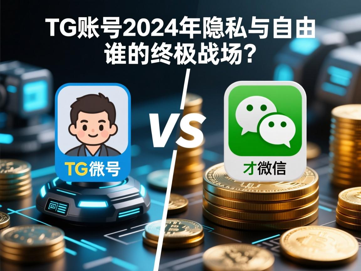 TG账号与微信对比,谁才是2024年隐私与自由的终极战场?