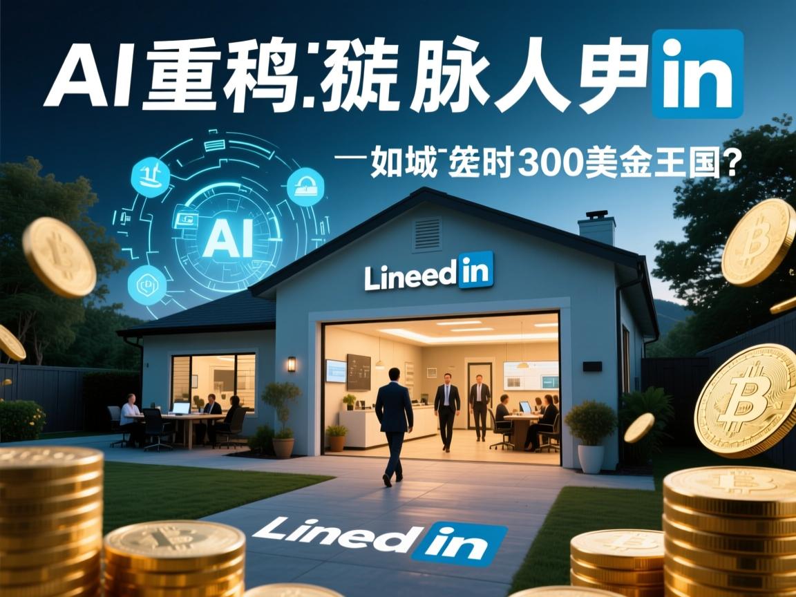 AI重构人脉帝国，LinkedIn如何从硅谷车库走向300亿美金职场王国？