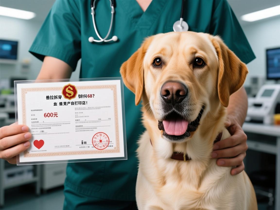 600元买拉布拉多变种68？兽医拆穿惊天骗局，血统证书竟产自打印店！