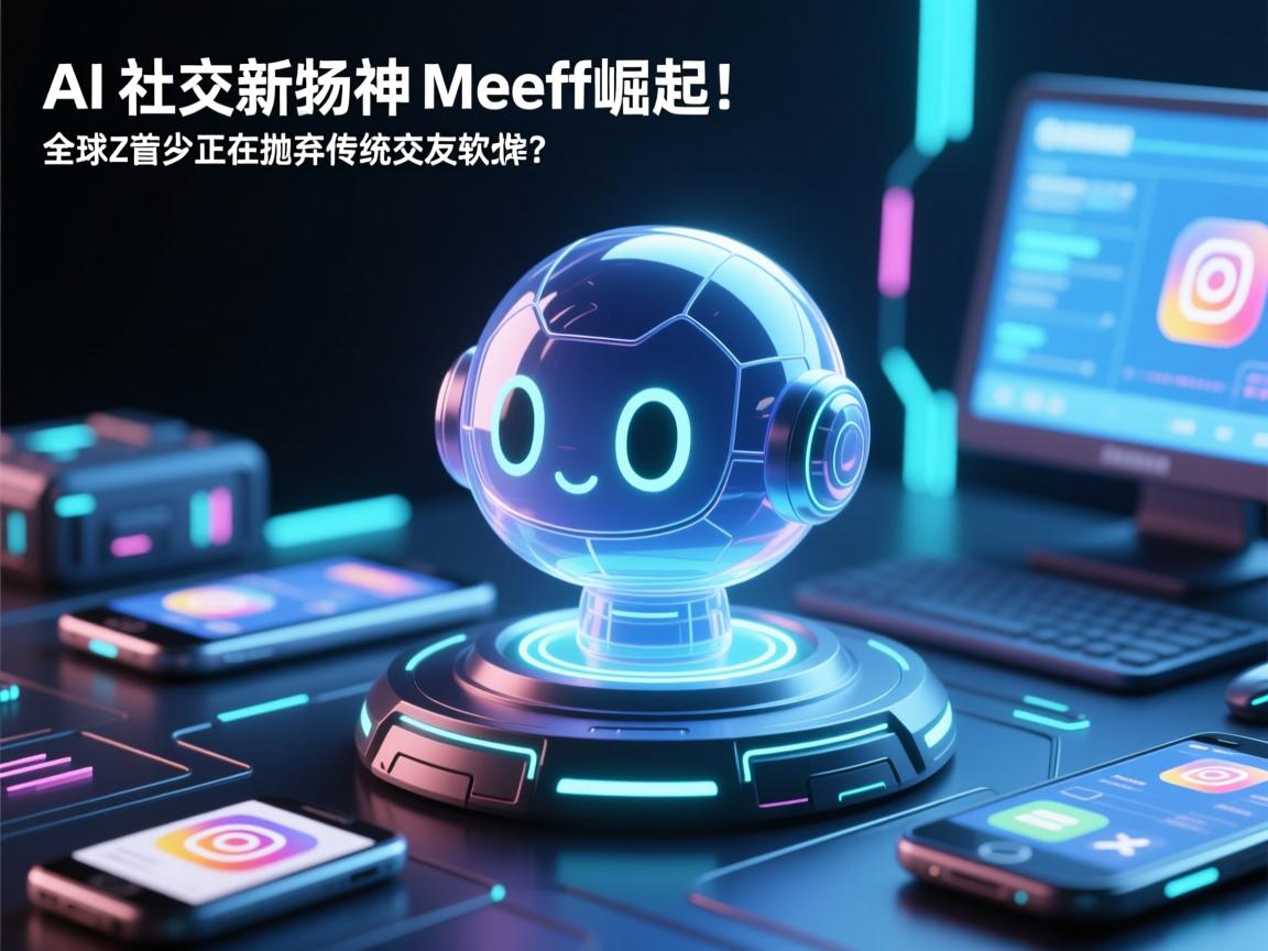 AI社交新物种Meeff崛起！全球Z世代正在抛弃传统交友软件？