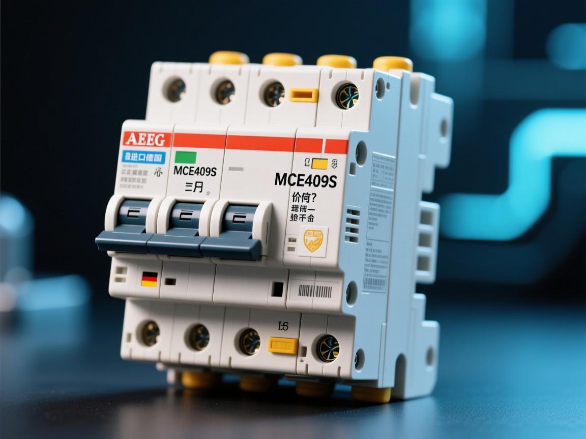 原装进口德国AEG塑壳断路器MCE409S,工业心脏的隐形守护者,为何一纸说明书价值千金?