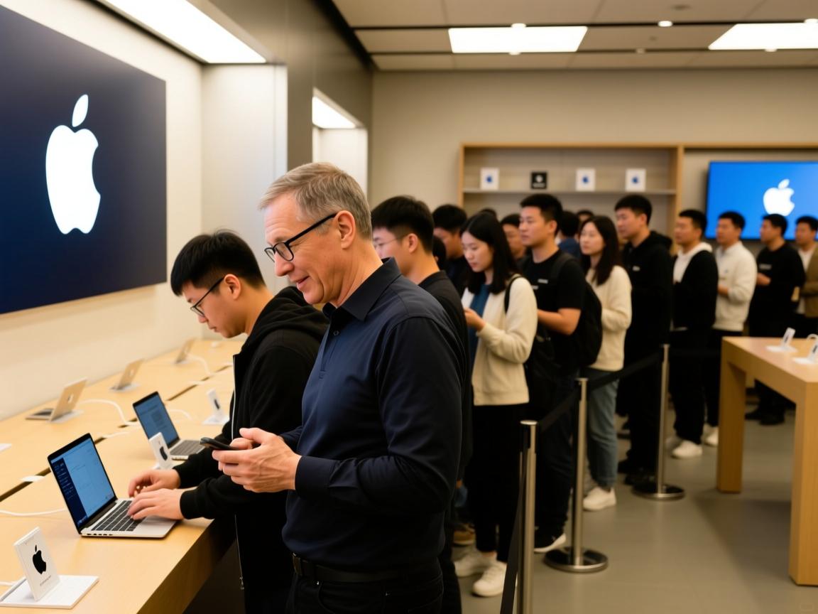 美国苹果ID黑市狂飙！中国用户凌晨3点排队抢购，库克紧急封杀令曝光