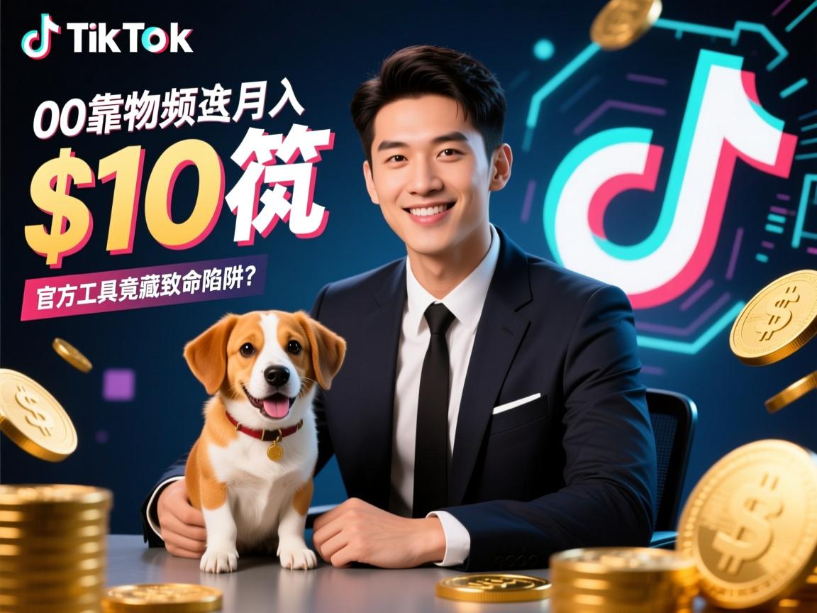 TikTok广告经理暴雷!00后靠宠物视频月入$10万,官方工具竟藏致命陷阱?