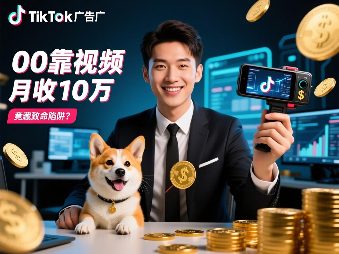 TikTok广告经理暴雷！00后靠宠物视频月入$10万，官方工具竟藏致命陷阱？