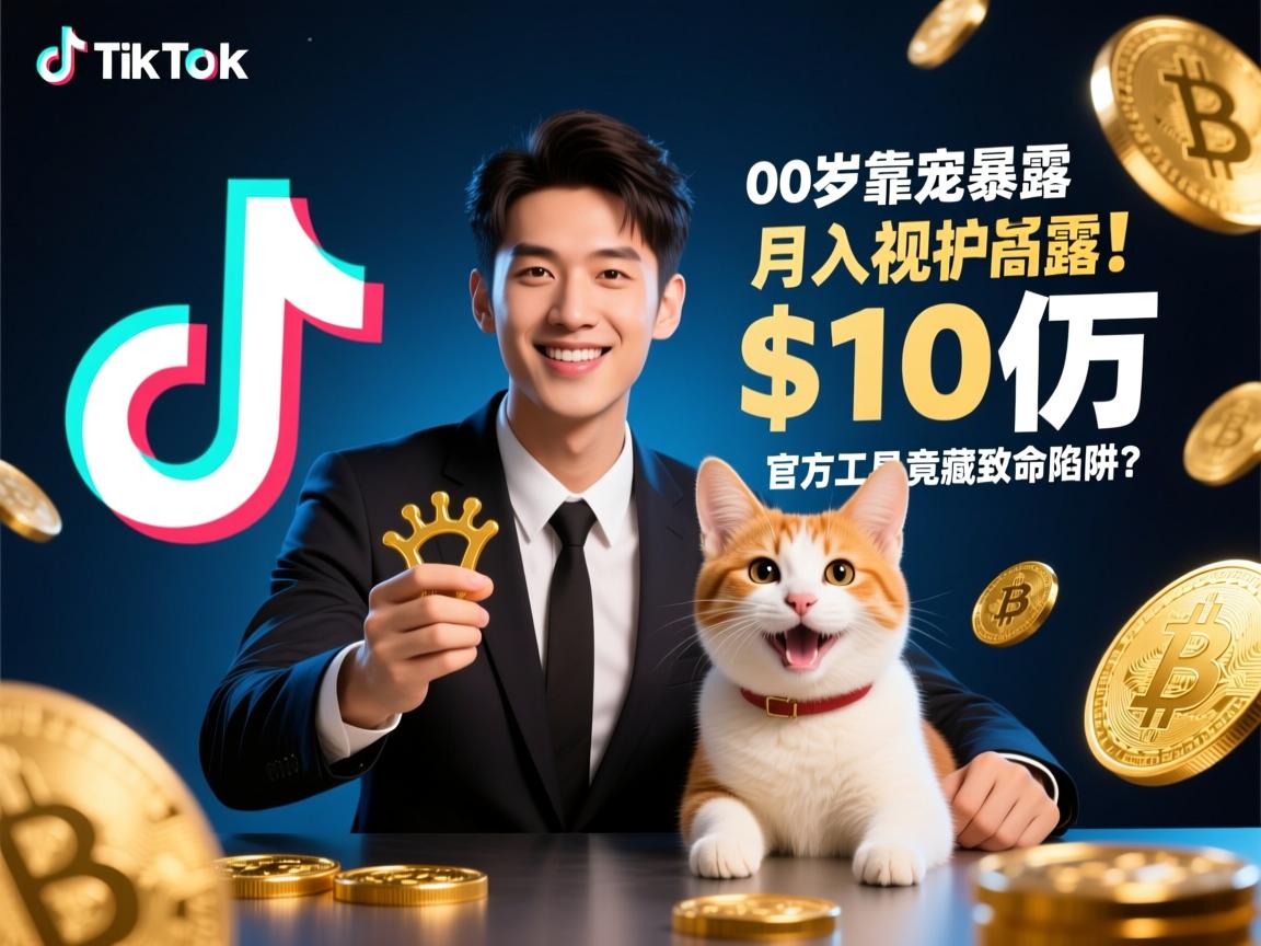 TikTok广告经理暴雷!00后靠宠物视频月入$10万,官方工具竟藏致命陷阱?