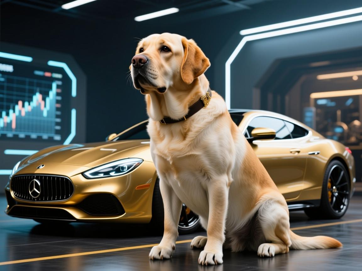 天价犬王诞生!拉布拉多变种70揭秘,70斤巨犬身价堪比豪车