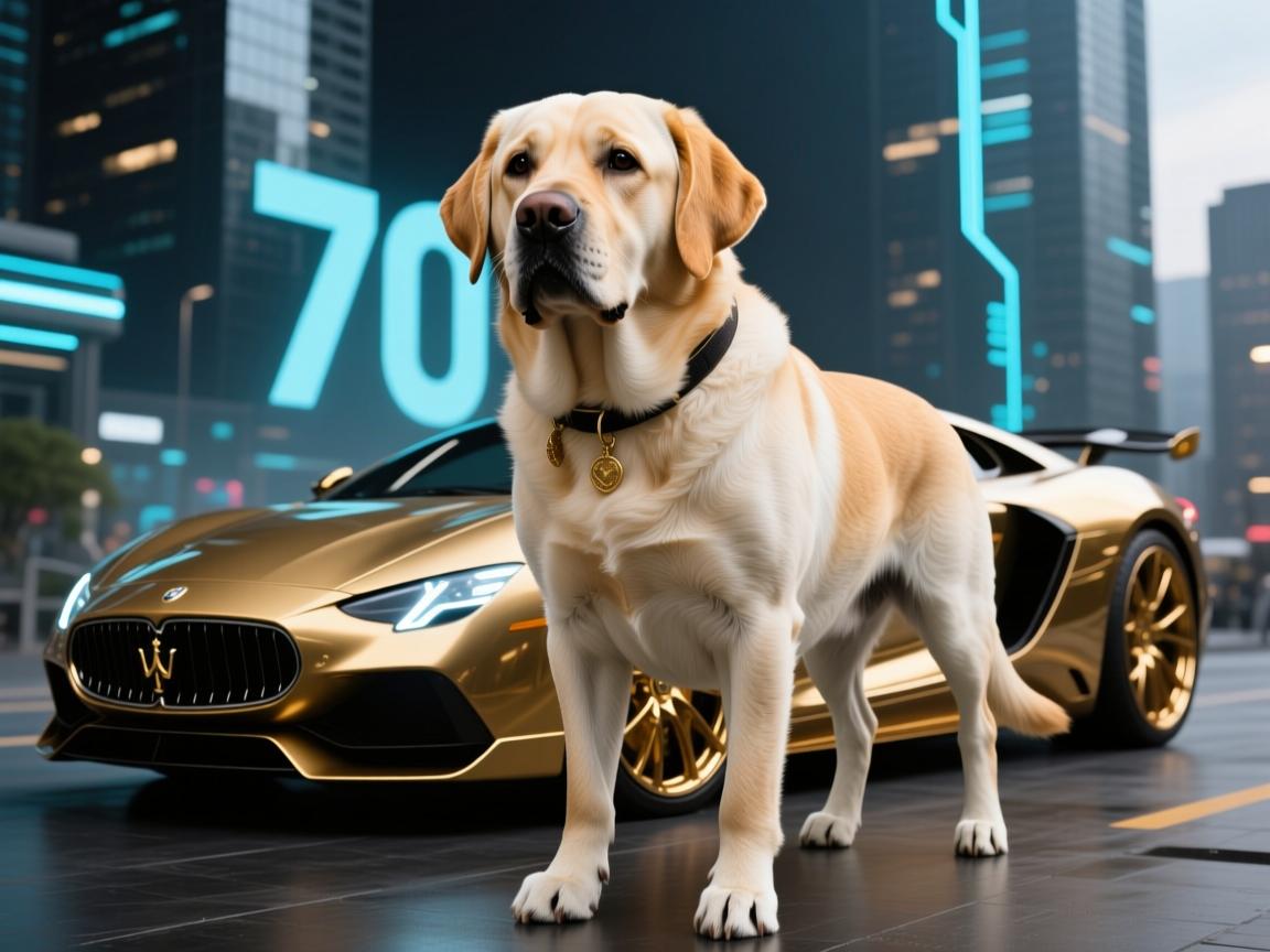 天价犬王诞生!拉布拉多变种70揭秘,70斤巨犬身价堪比豪车