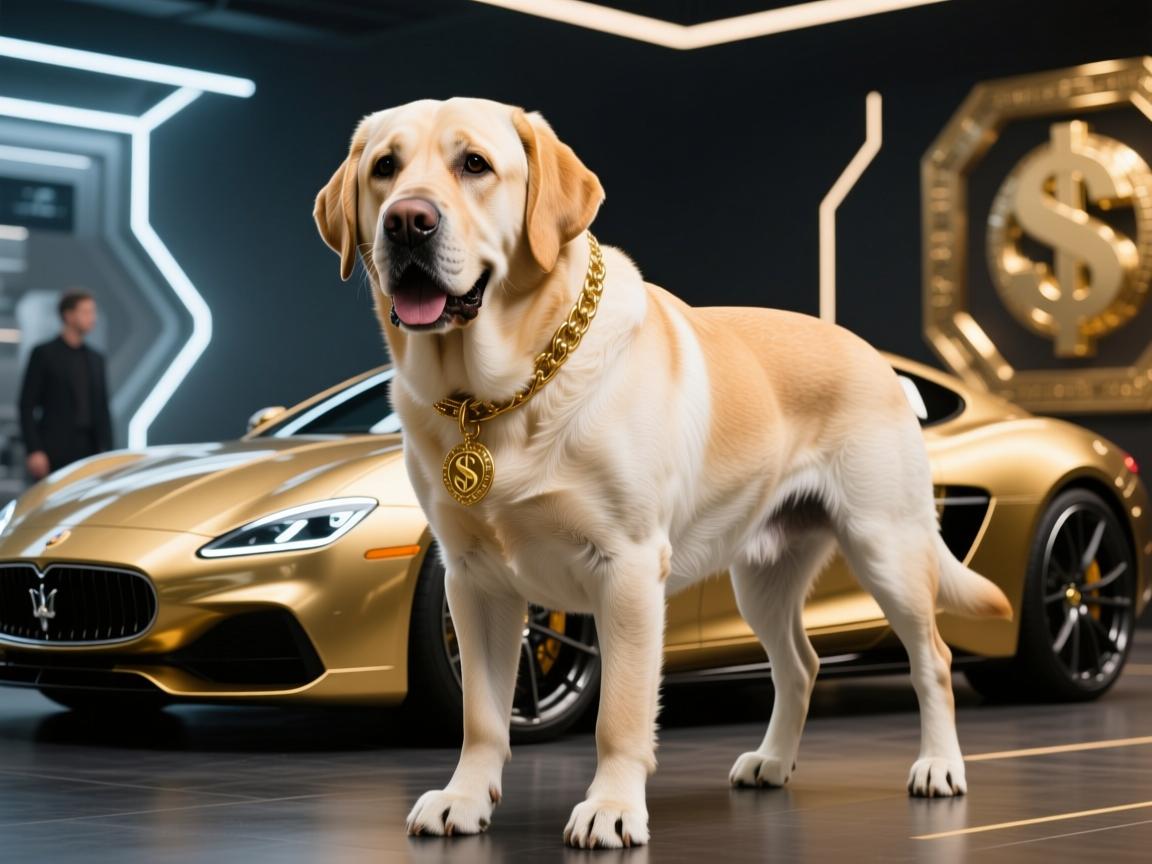 天价犬王诞生!拉布拉多变种70揭秘,70斤巨犬身价堪比豪车