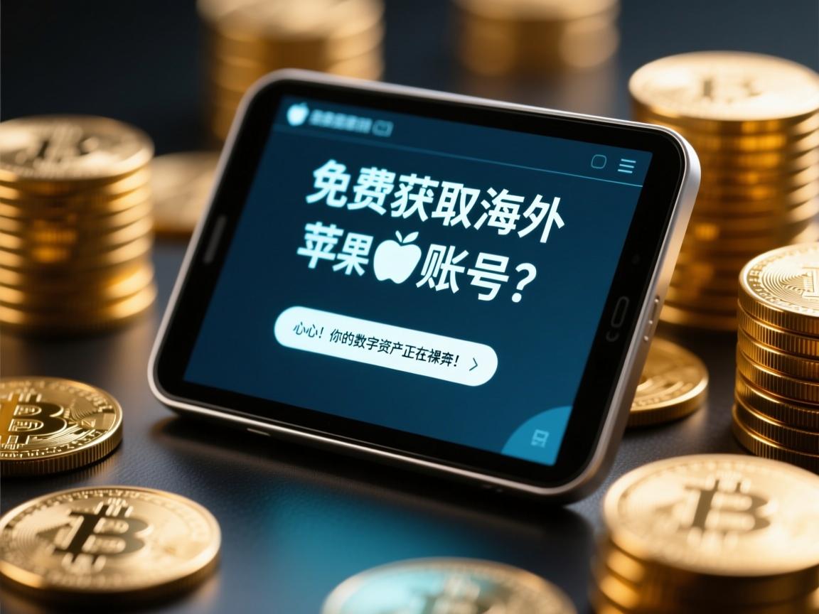 免费获取海外苹果账号?小心!你的数字资产正在裸奔!