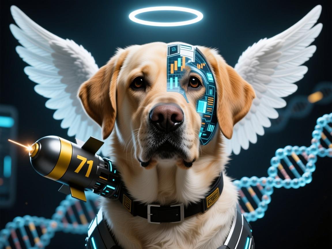 拉布拉多变种71,七号天使还是基因炸弹?深度揭秘Seven拉布拉多的双面人生!