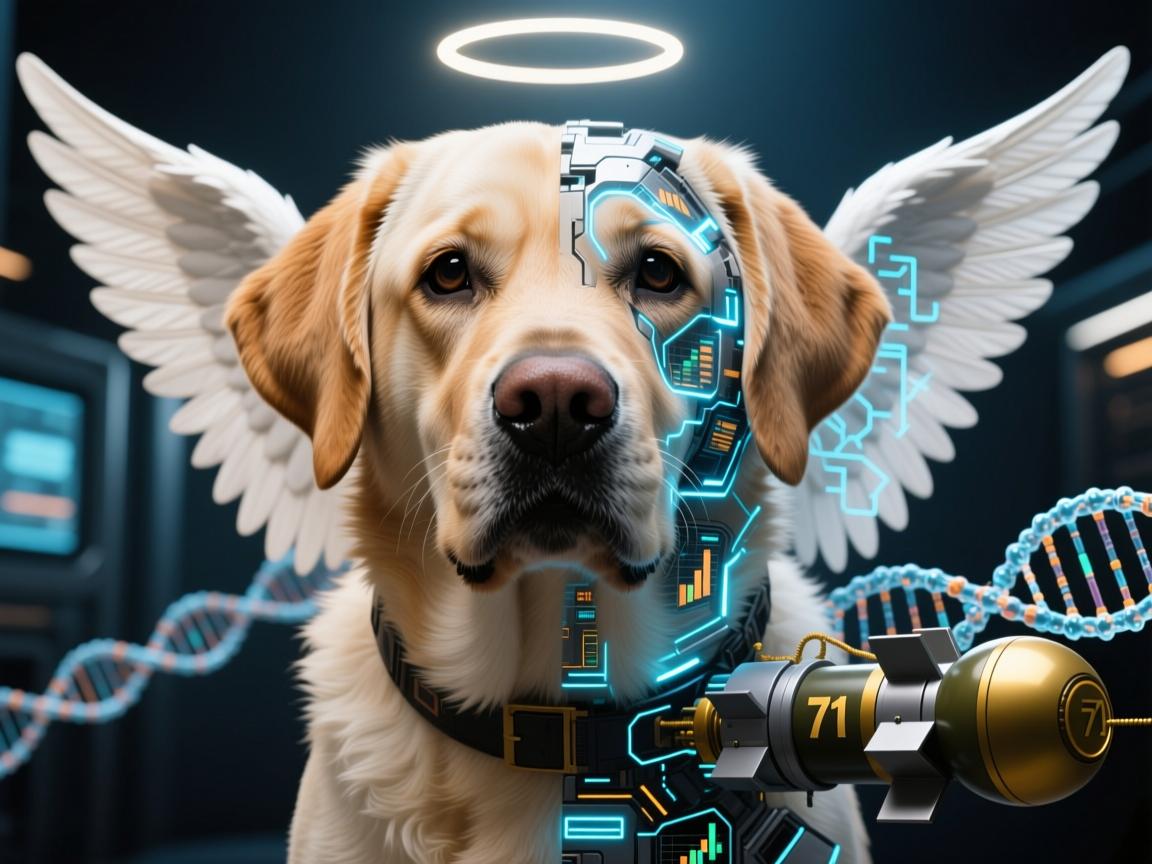 拉布拉多变种71,七号天使还是基因炸弹?深度揭秘Seven拉布拉多的双面人生!