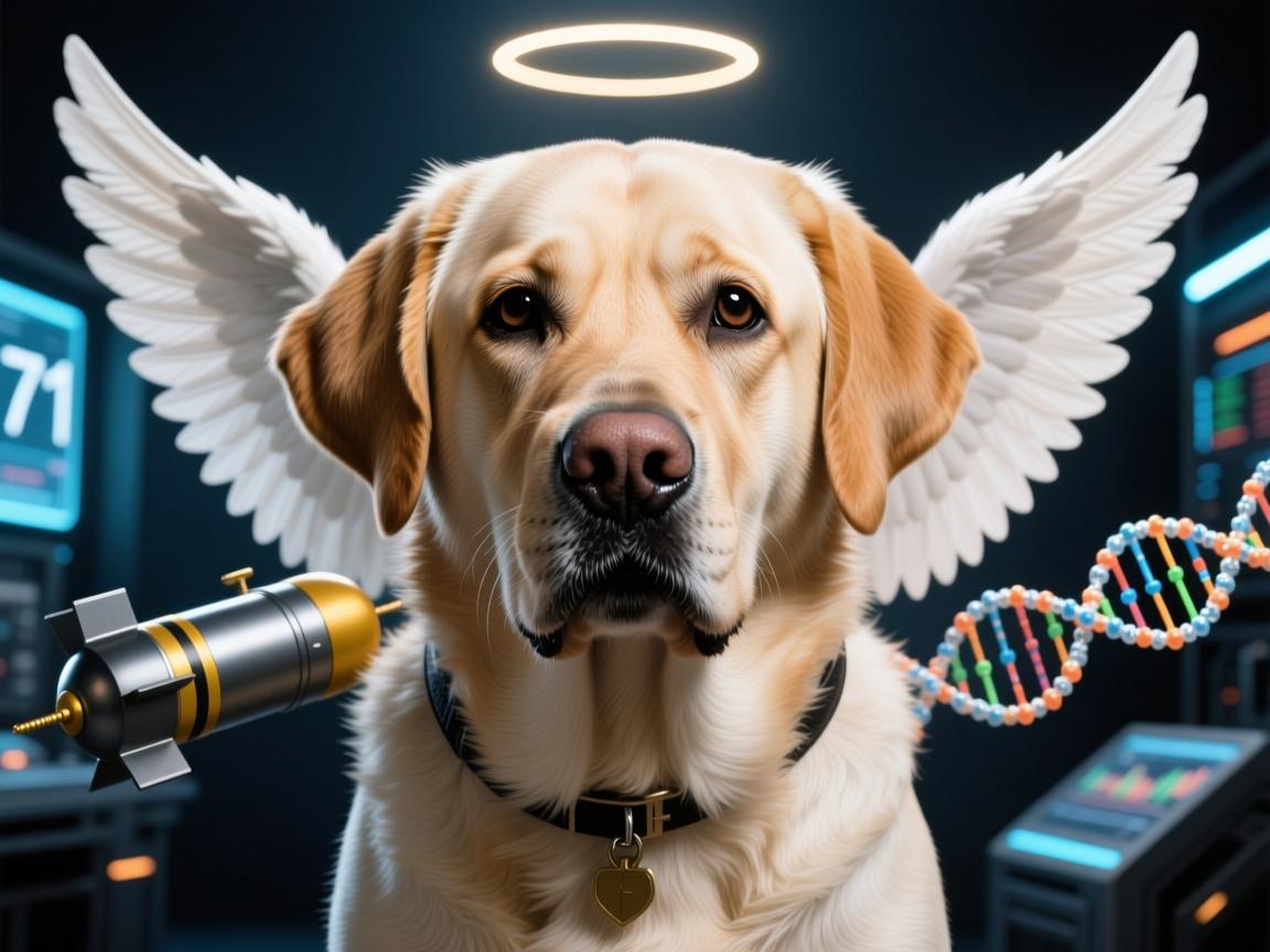 拉布拉多变种71,七号天使还是基因炸弹?深度揭秘Seven拉布拉多的双面人生!