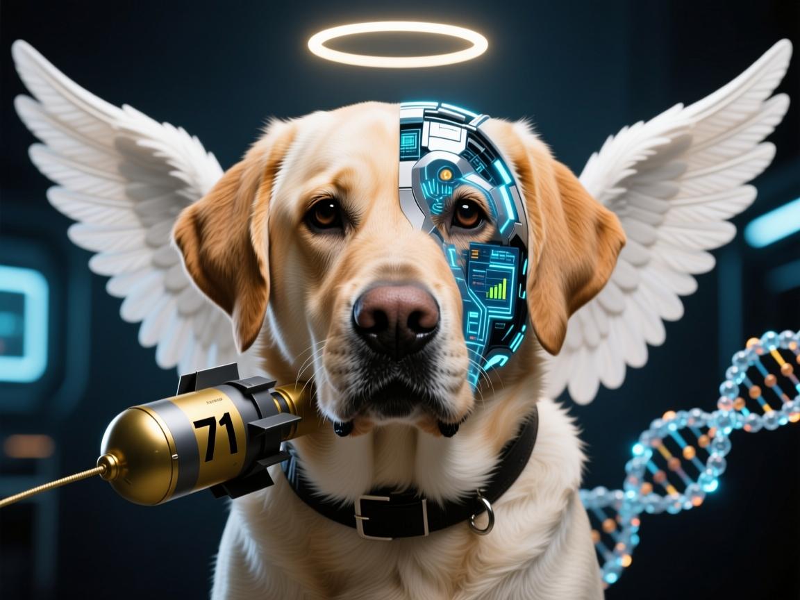 拉布拉多变种71,七号天使还是基因炸弹?深度揭秘Seven拉布拉多的双面人生!