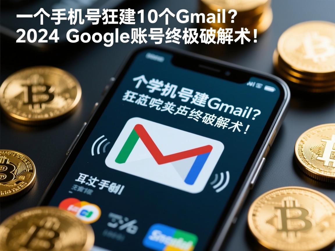 1个手机号狂建10个Gmail？2024谷歌账号终极破解术！