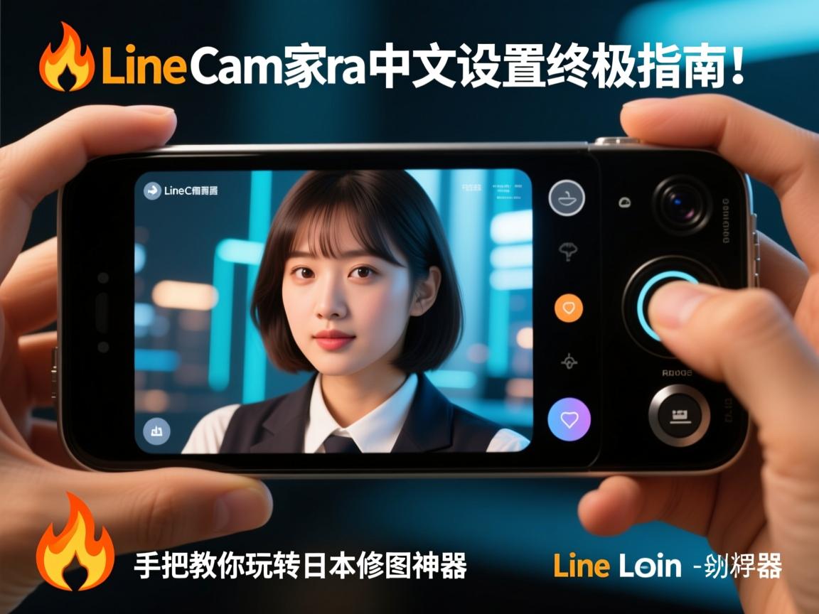 🔥Line Camera中文设置终极指南!手把手教你玩转日系修图神器
