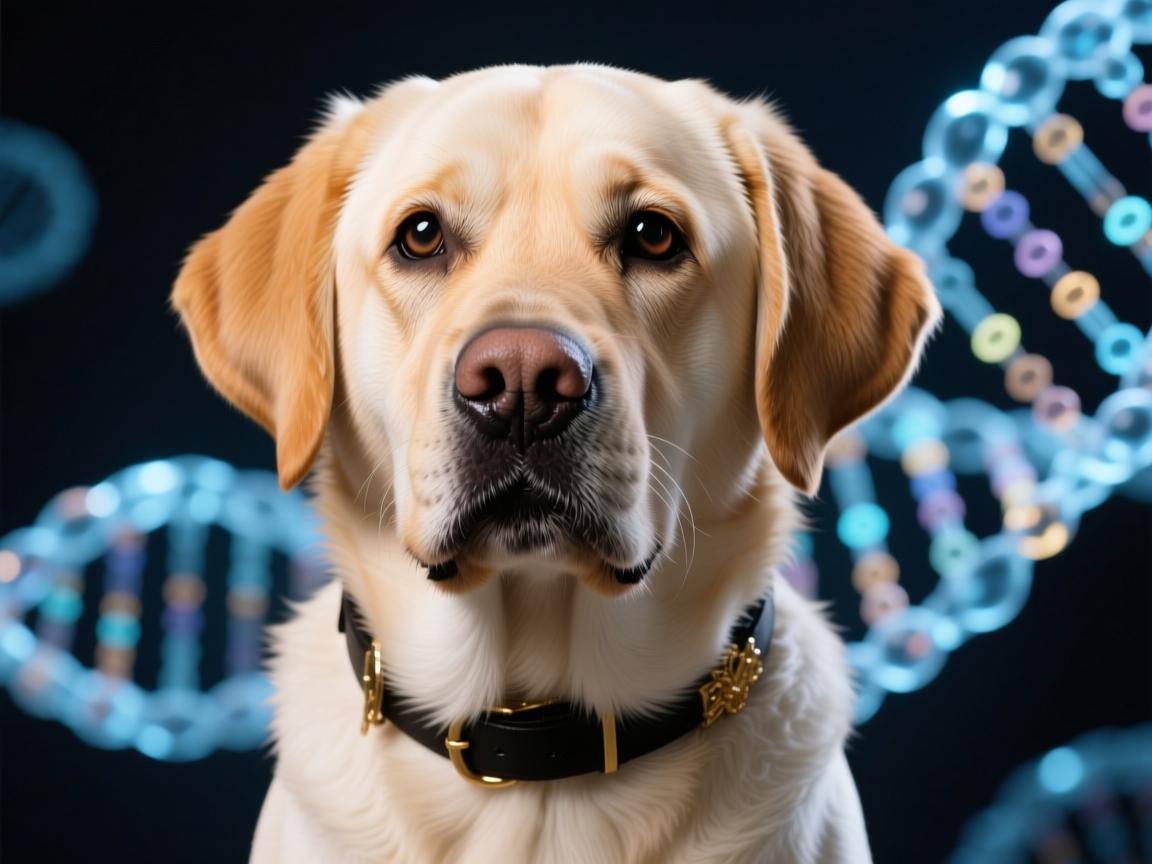 天价萌宠来袭!拉布拉多变种71揭秘,七位数身价背后的基因奇迹