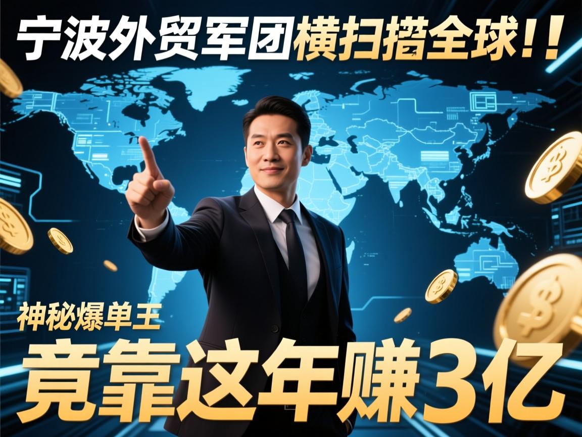 宁波外贸军团横扫全球!神秘爆单王竟靠这招年赚3亿