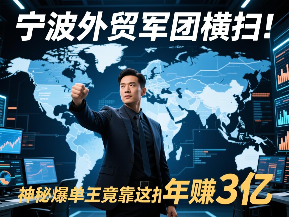 宁波外贸军团横扫全球!神秘爆单王竟靠这招年赚3亿