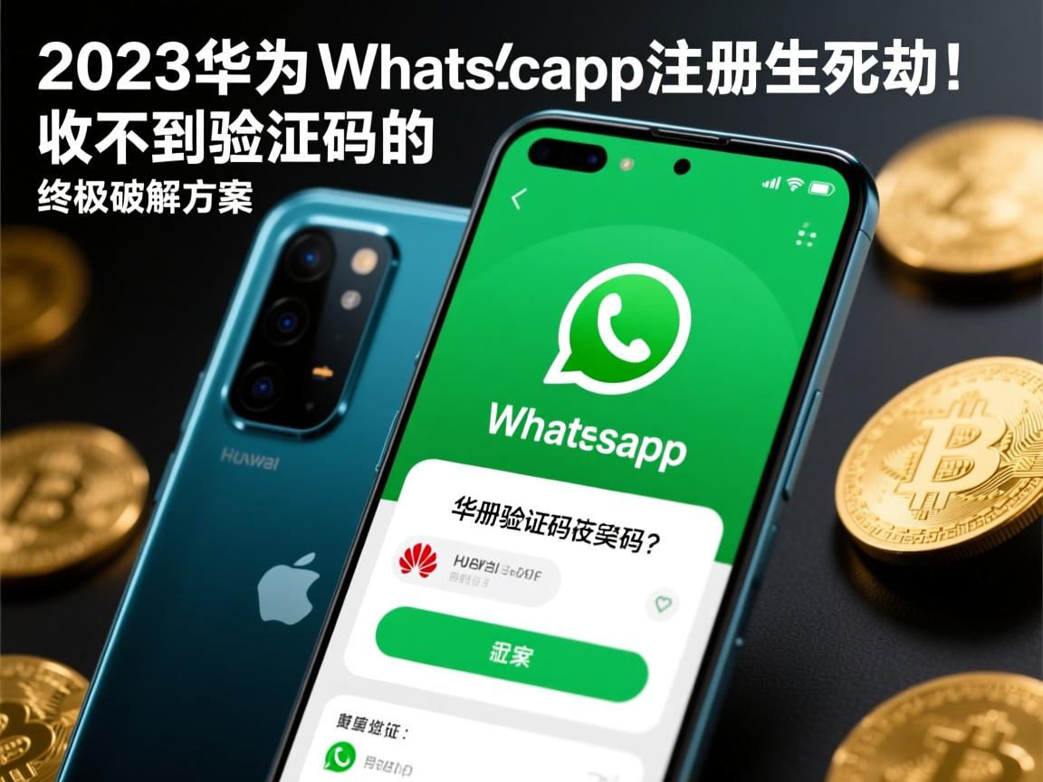 2023华为手机WhatsApp注册生死劫！收不到验证码的终极破解方案