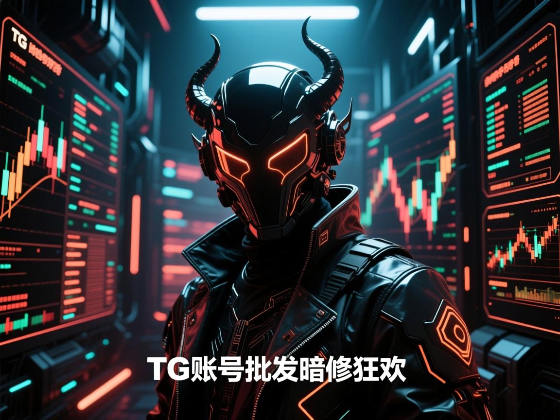 TG账号批发暗网狂欢,百万黑产背后的数据修罗场