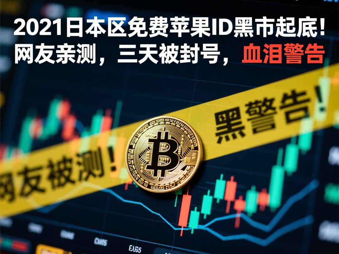 2021日本区免费苹果ID黑市大起底!网友亲测,三天被封号,血泪警告