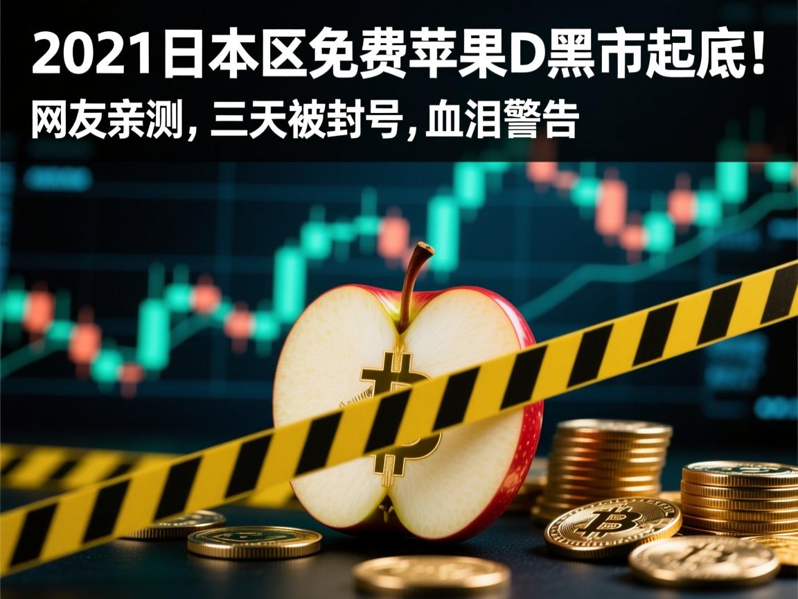 2021日本区免费苹果ID黑市大起底!网友亲测,三天被封号,血泪警告