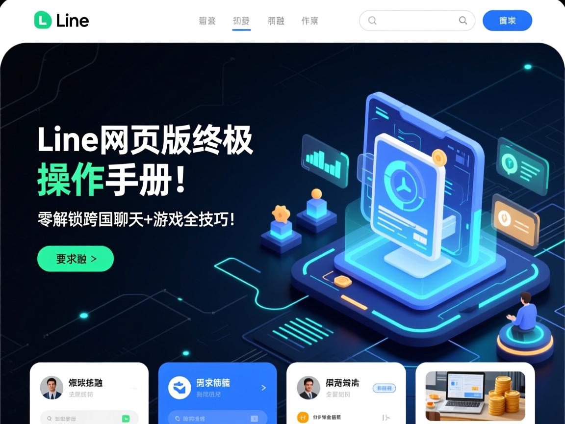 Line网页版终极操作手册，从零解锁跨国聊天+游戏全技巧！