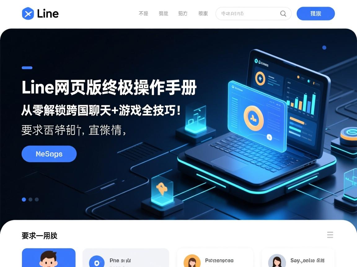 Line网页版终极操作手册,从零解锁跨国聊天+游戏全技巧!