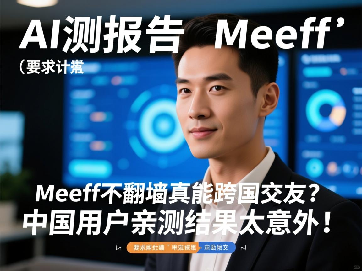AI实测报告,Meeff不翻墙真能跨国交友?中国用户亲测结果太意外!