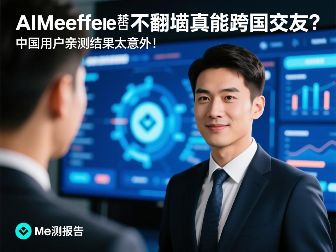 AI实测报告,Meeff不翻墙真能跨国交友?中国用户亲测结果太意外!