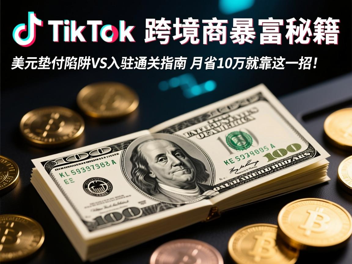 TikTok跨境电商暴富秘籍，美元垫付陷阱VS入驻通关指南，月省10万就靠这一招！