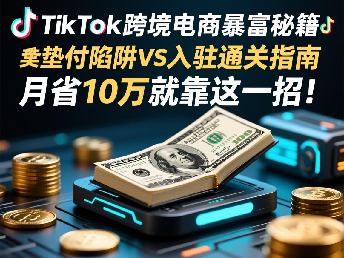 TikTok跨境电商暴富秘籍,美元垫付陷阱VS入驻通关指南,月省10万就靠这一招!