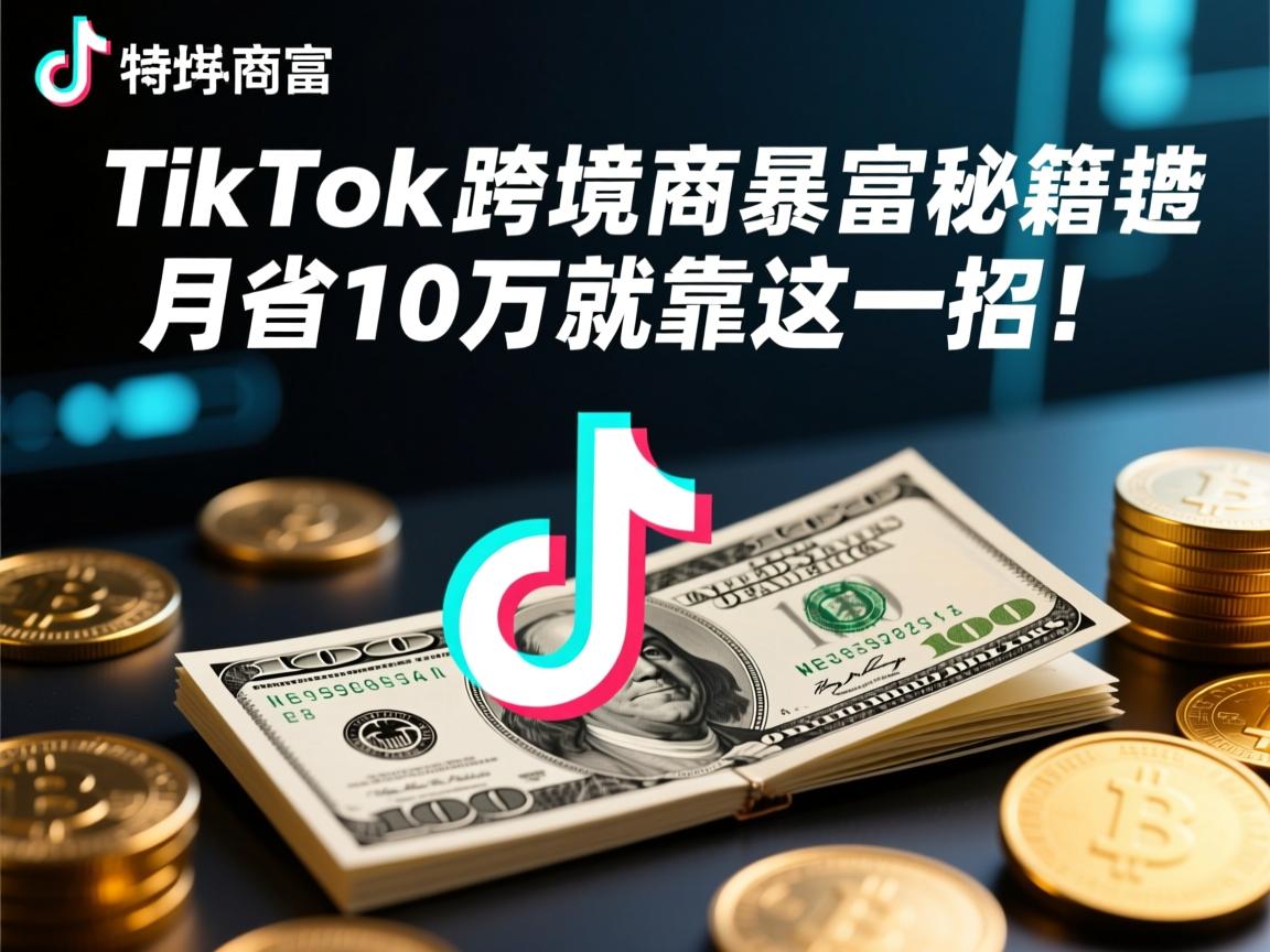 TikTok跨境电商暴富秘籍,美元垫付陷阱VS入驻通关指南,月省10万就靠这一招!