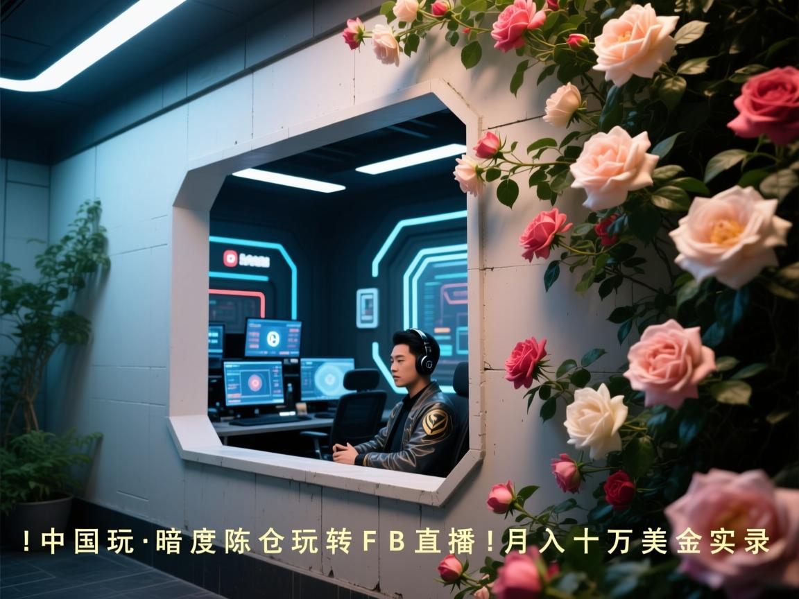 墙内开花墙外香!中国玩家暗度陈仓玩转FB直播,月入十万美金实录