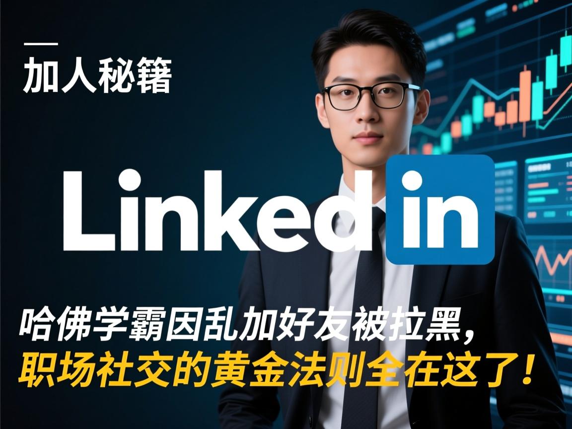 LinkedIn加人秘籍，哈佛学霸因乱加好友被拉黑，职场社交的黄金法则全在这了！