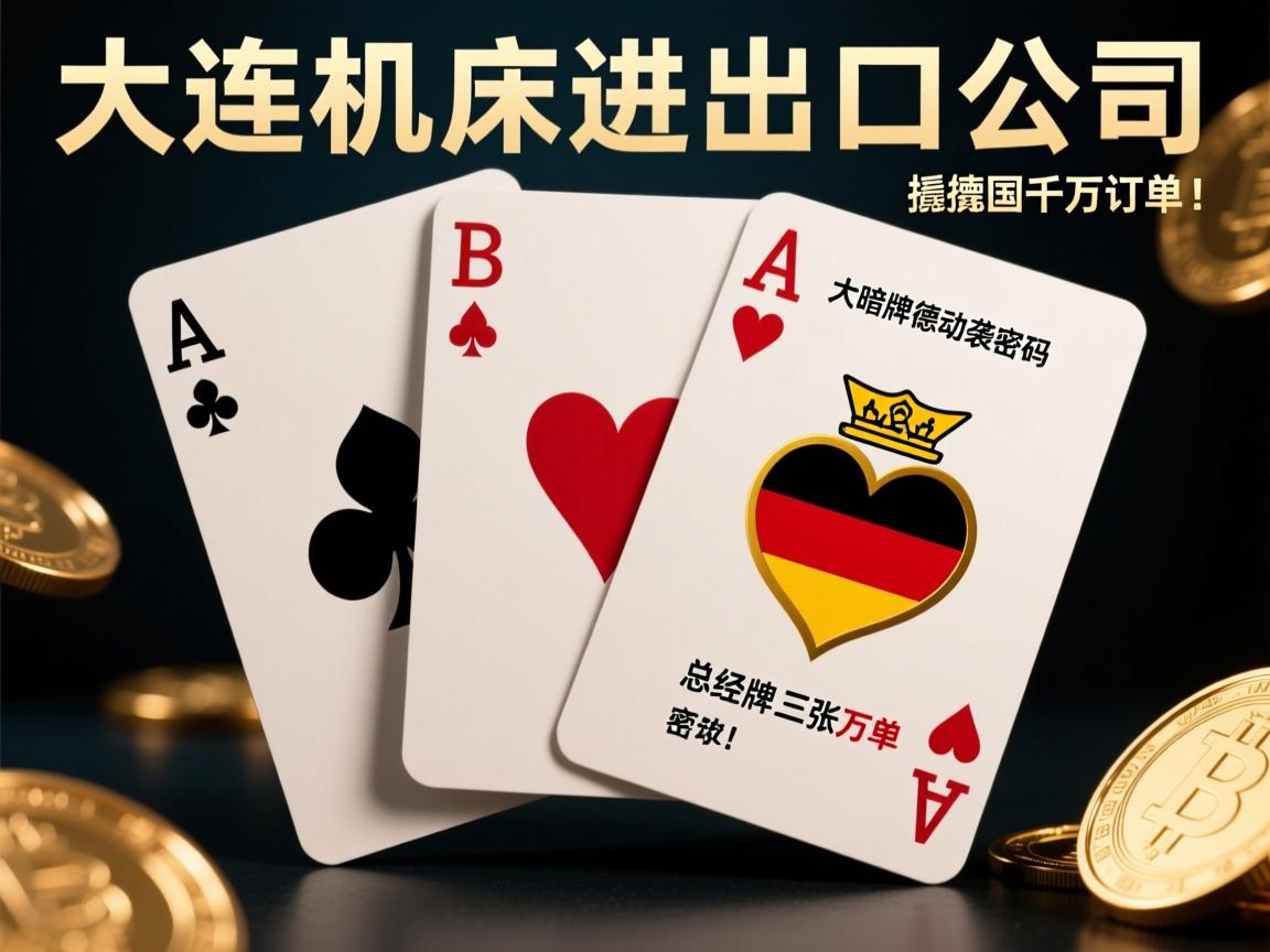 大连机床进出口公司总经理的逆袭密码,三张暗牌撬动德国千万订单!