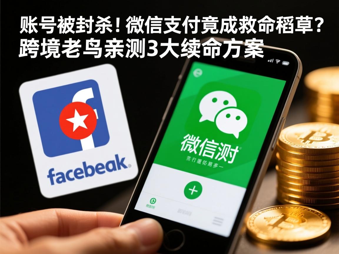 脸书账号被封杀!微信支付竟成救命稻草?跨境老鸟亲测3大续命方案