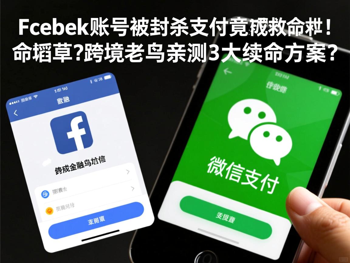 脸书账号被封杀!微信支付竟成救命稻草?跨境老鸟亲测3大续命方案