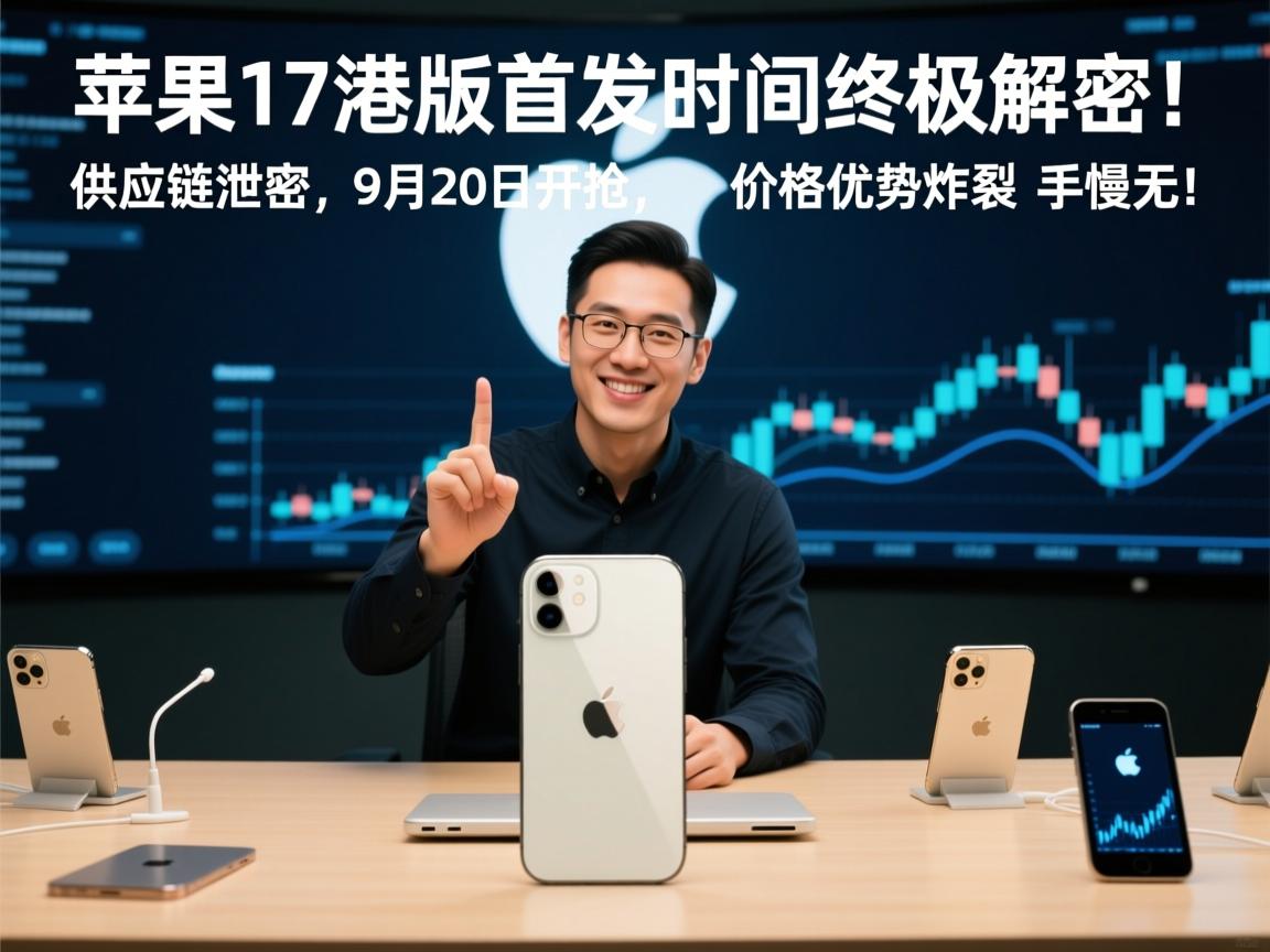 苹果17港版首发时间终极解密!供应链泄密,9月20日开抢,价格优势炸裂,手慢无!