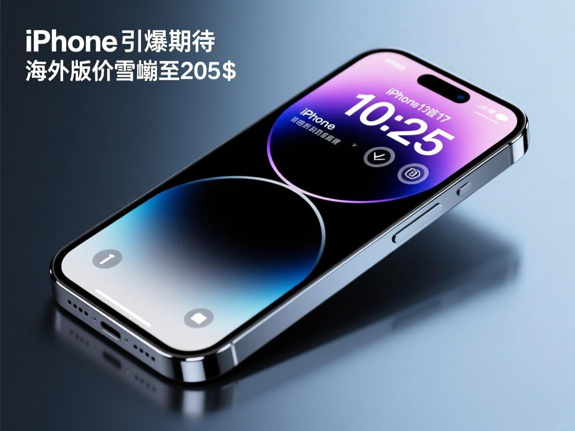 AI设计引爆期待!iPhone 17概念机曲面屏首曝,iPhone 13海外版价格雪崩至205美元