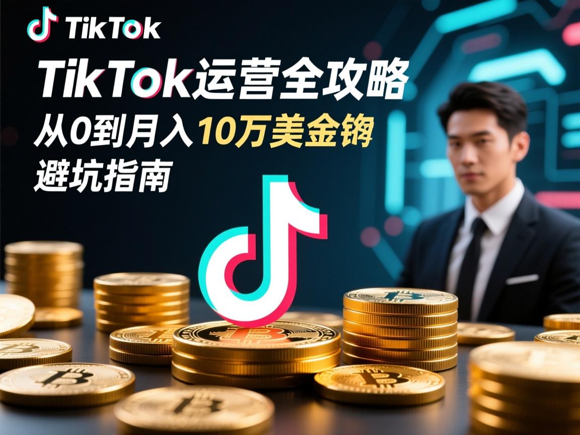 TikTok运营全攻略,从0到月入10万美金的避坑指南